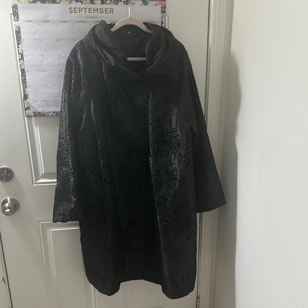 Elegant vintage Black Floral jacket